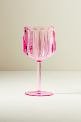 Lucia Acrylic Wine Glasses, Set of 4