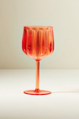 Lucia Acrylic Wine Glasses, Set of 4