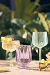 Lucia Acrylic Wine Glasses, Set of 4