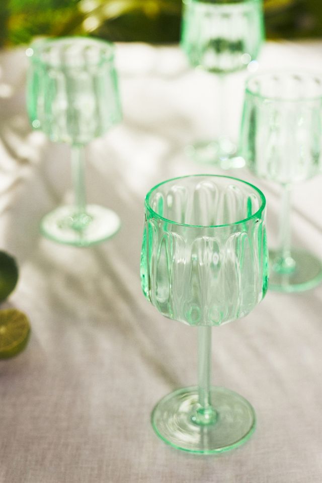 Lucia Acrylic Wine Glasses, Set of 4 #2