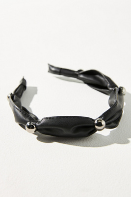 Anthropologie Studded Satin Headband Gemstone Headbands, Set of 2 | Anthropologie main image 3