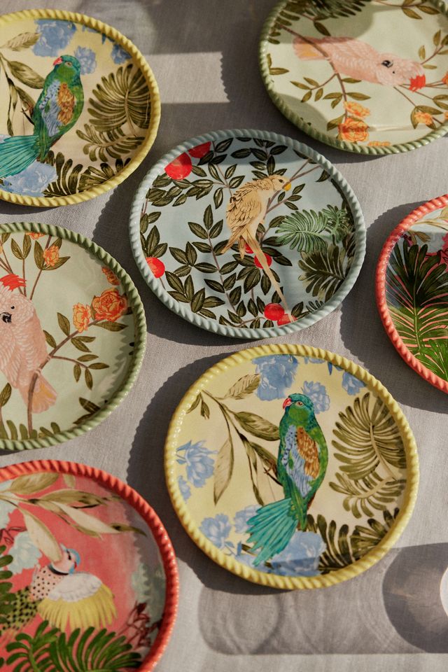Pluma Dessert Plates, Set of 4 #1