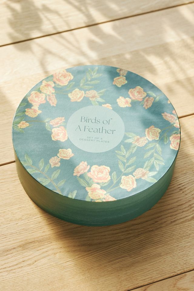 Pluma Dessert Plates, Set of 4 #2