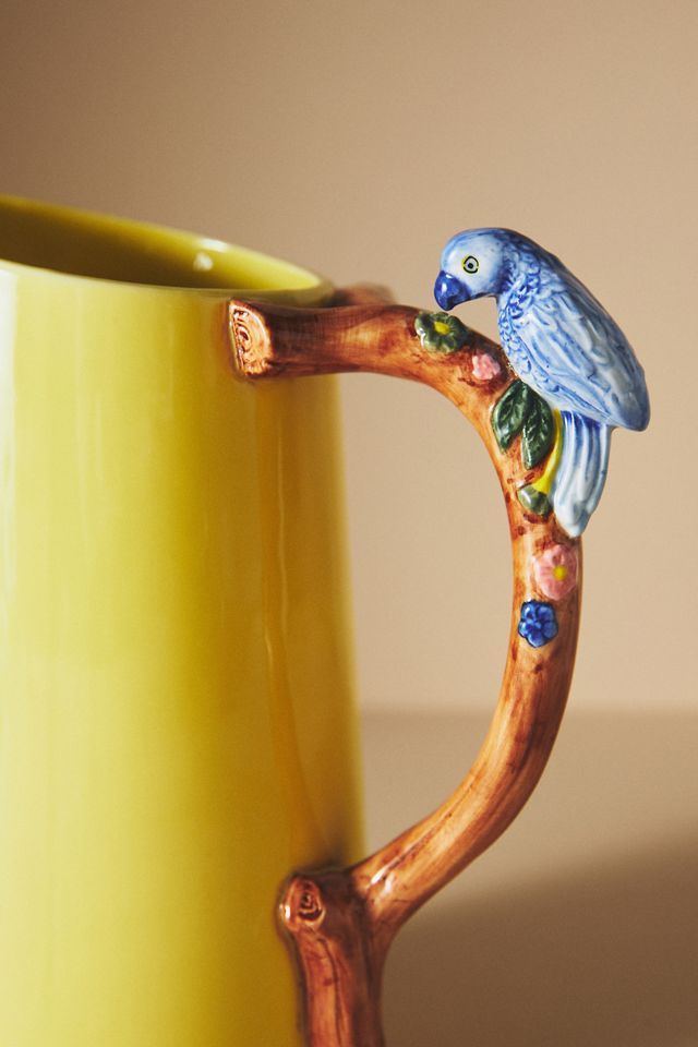 Loro Bird Pitcher | Anthropologie