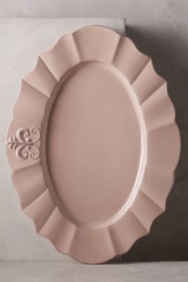 Fleur De Lys Platter, Large