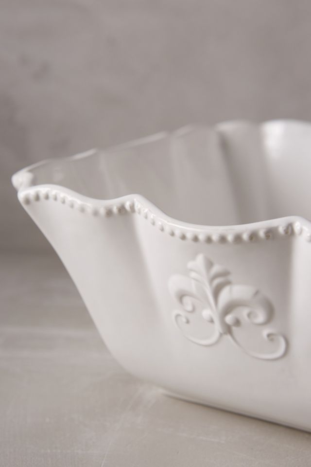 Fleur De Lys Serving Bowl, Large #1