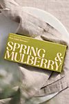 Spring & Mulberry Dark Chocolate Bar, Rosemary + Pear
