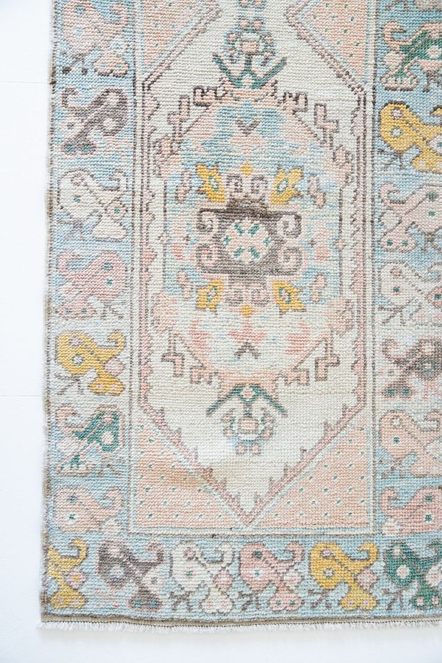 District Loom Vintage Turkish Anatolian Runner Rug No. 346 #1