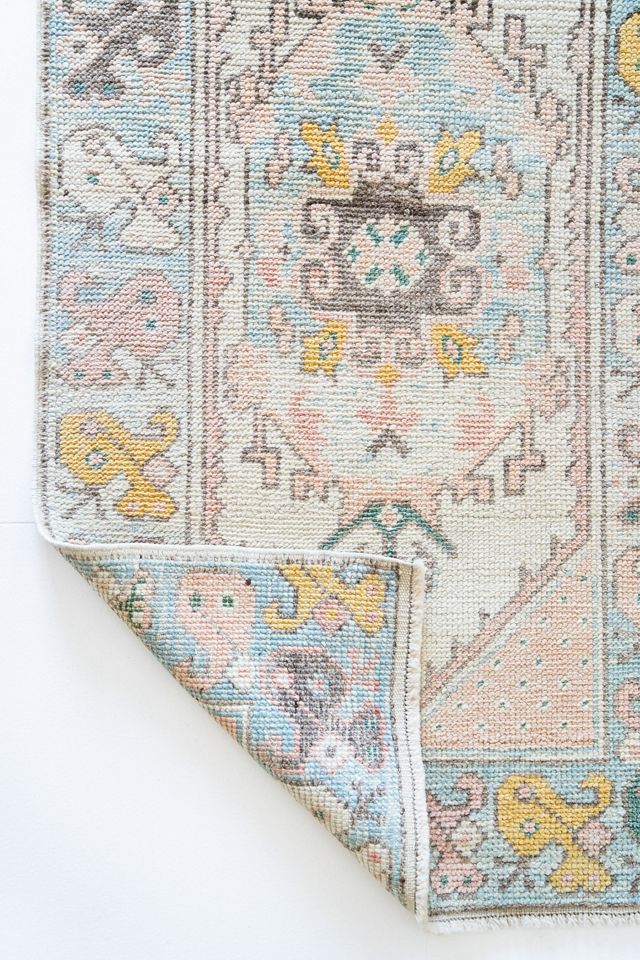 District Loom Vintage Turkish Anatolian Runner Rug No. 346 #2