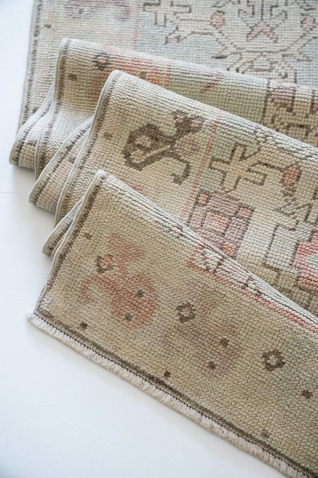 District Loom Vintage Turkish Anatolian Runner Rug No. 349 #4