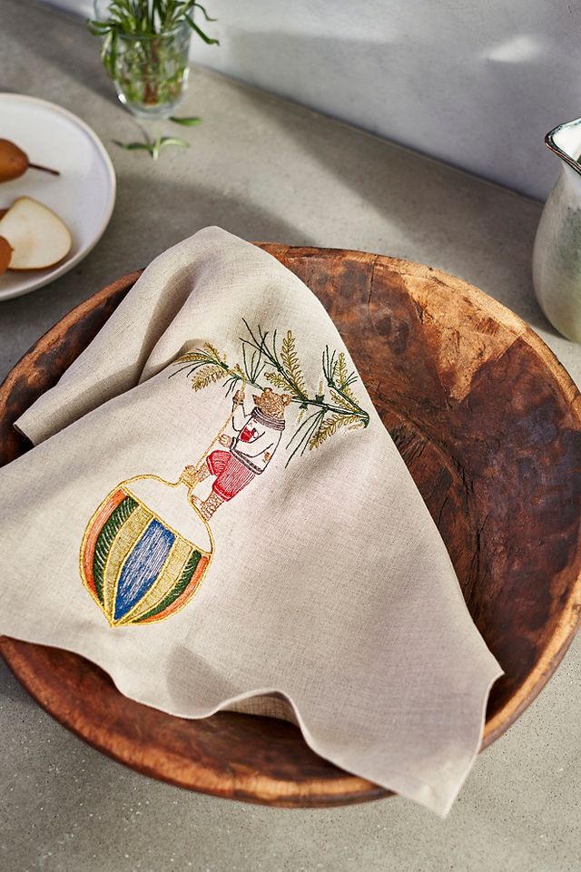 Anthropologie Inspired Dish Towels and Napkins - Thistle Key Lane