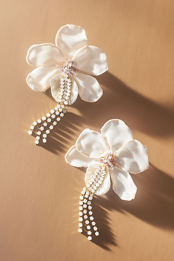 Nakamol Orchid Earrings In Metallic