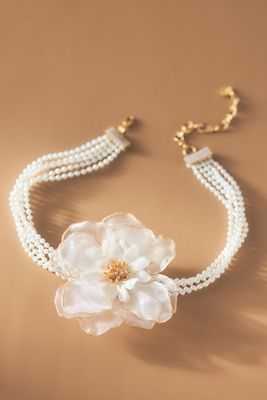 3D Floral Choker Necklace
