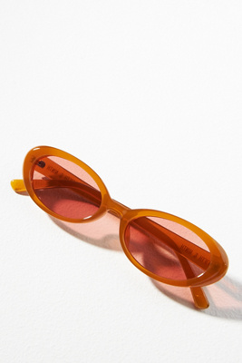 Taya Oval Polarized Sunglasses
