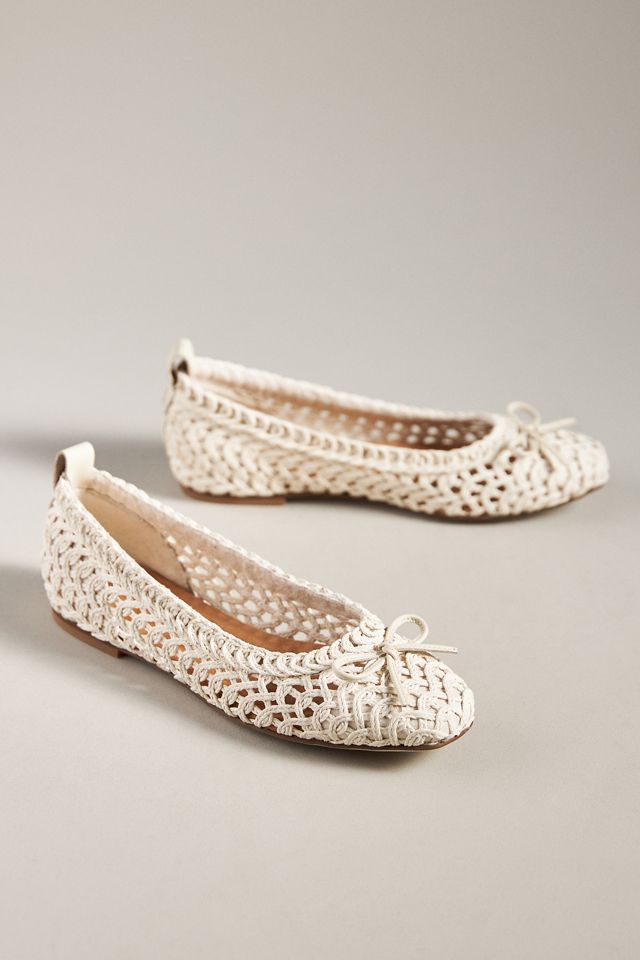 Kelsi Dagger Brooklyn Frankie Crochet Ballet Flats #1