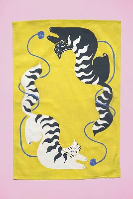 Supra Endura Magic Cat Organic Tea Towel