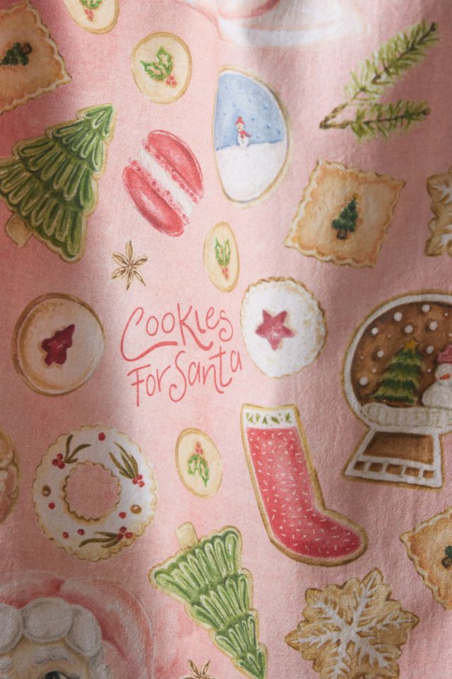 Stephanie Tara Cookies For Santa Dish Towel #1