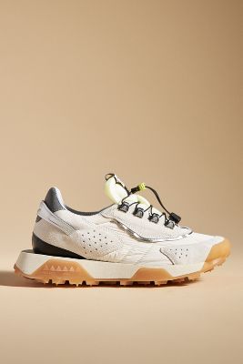 Shop Run Of Path Sneakers In White