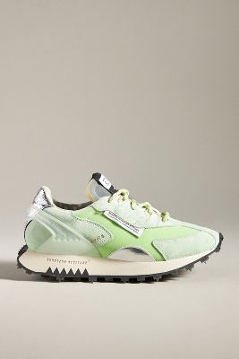 Shop Run Of Mirror Sneakers In Green