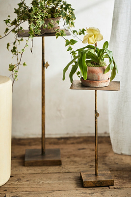 植物棚 (industrial) iron stand AESOME 69.6 in. x 49.2 in. x 11.8 in. Indoor Metal Plant