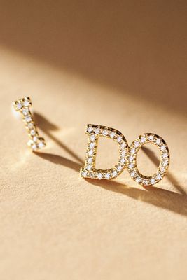Untamed Petals I Do Stud Earrings