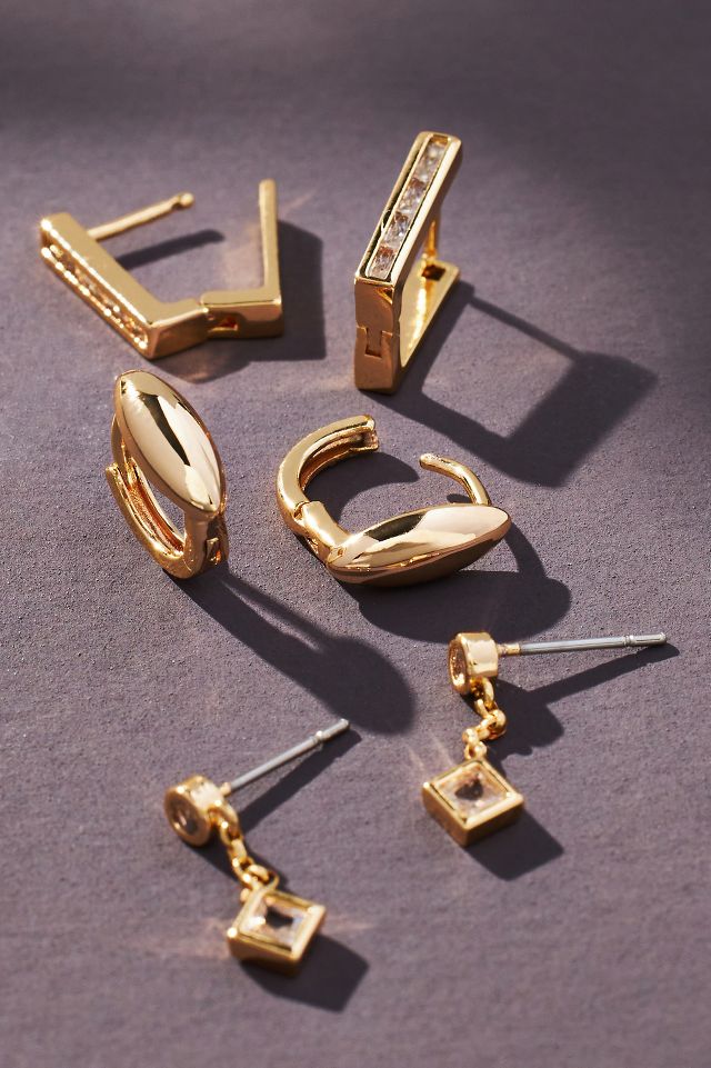 Anthropologie hot sale gold hoops