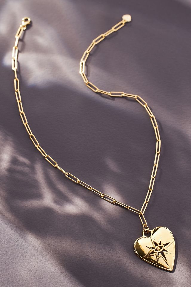 Heart of gold necklace outlet anthropologie