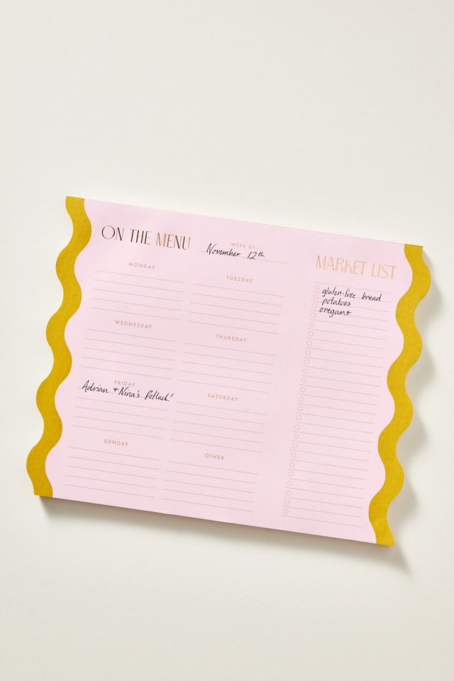 Scallop Meal Planner #1