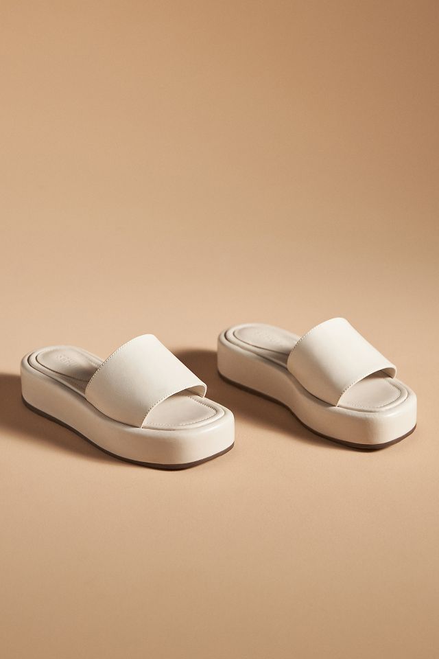 Yara Platform Flip Flops White, Platform Flip Flop