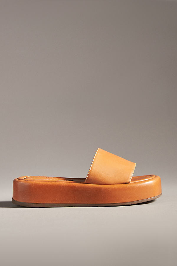Shop Schutz Yara Platform Sandals In Brown