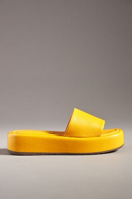 Shop Schutz Yara Platform Sandals In Orange