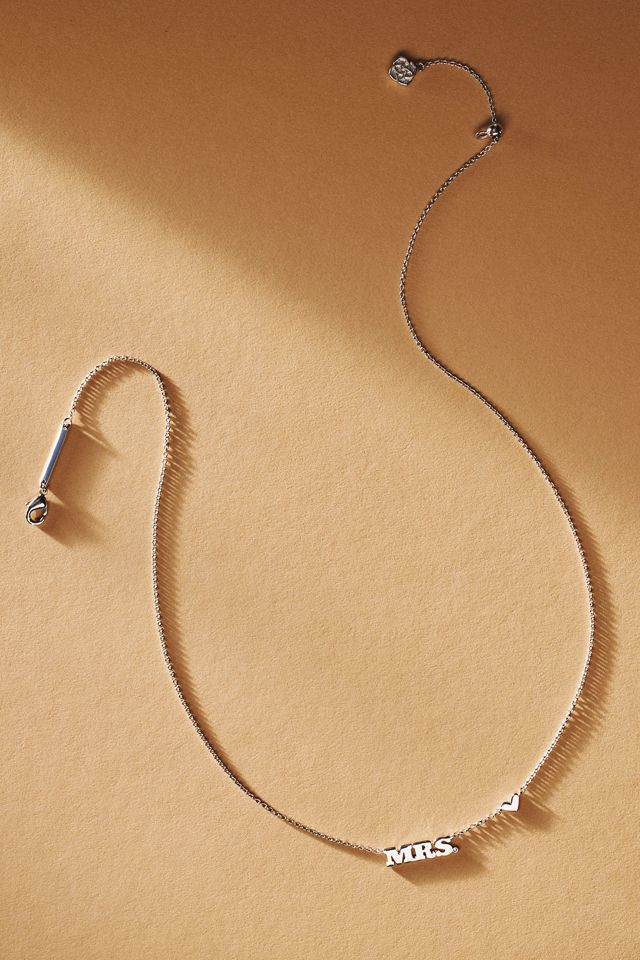 Kendra Scott Mrs. Pendant Necklace #1