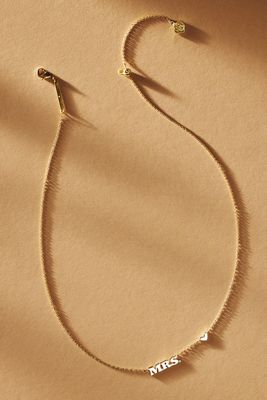Kendra Scott Mrs. Pendant Necklace