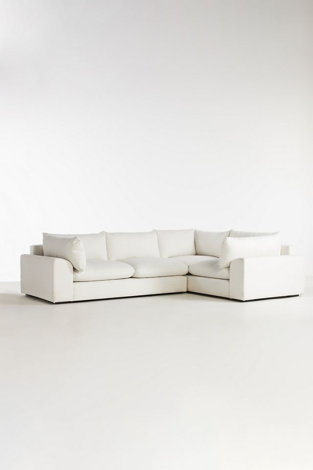 Performance Bouclé Hull Sectional #2