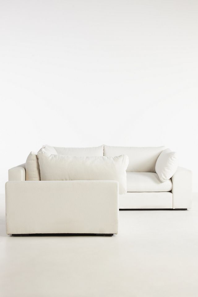 Performance Bouclé Hull Sectional #3