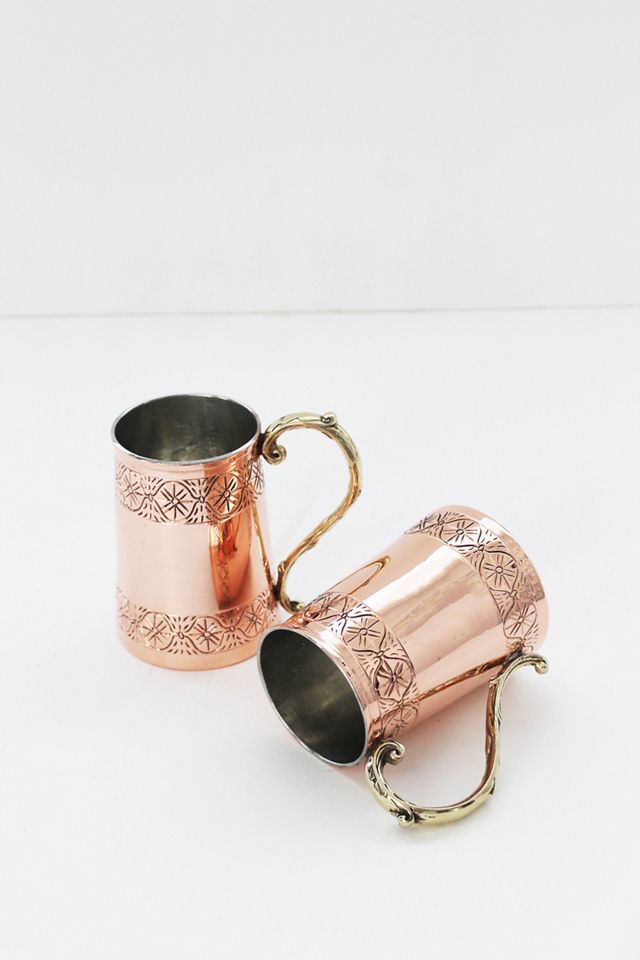 Coppermill Kitchen Copper Moscow Mule Mugs, Set of 4