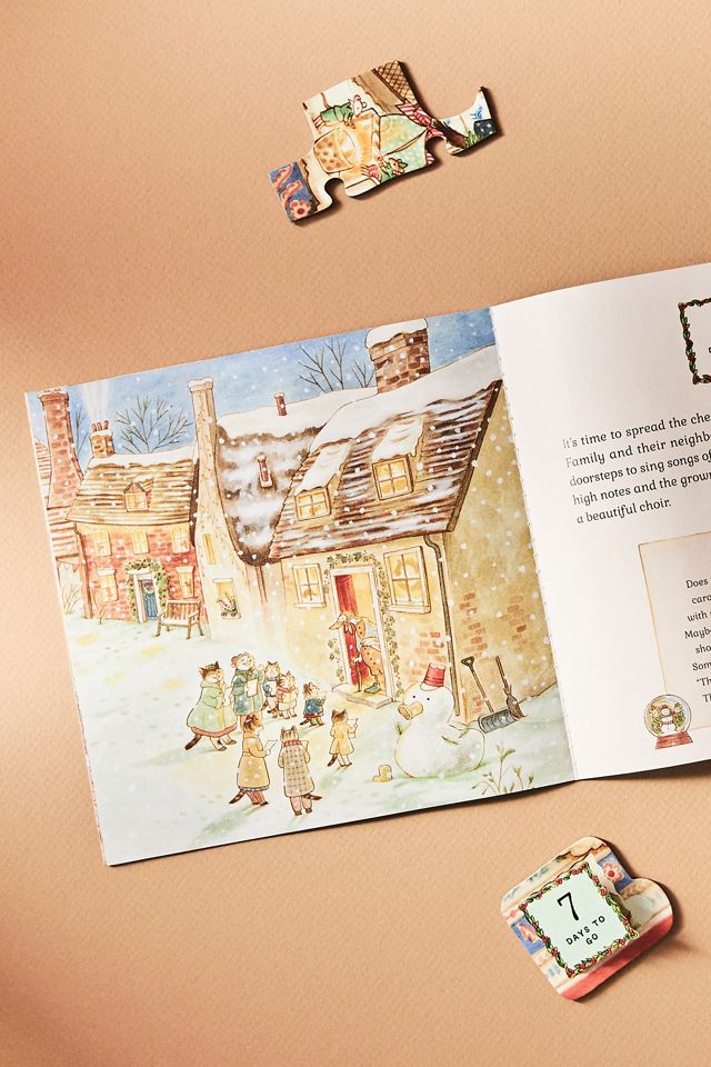 Cat Family Christmas Lift-the-Flap Puzzle: Count Down to Christmas #2
