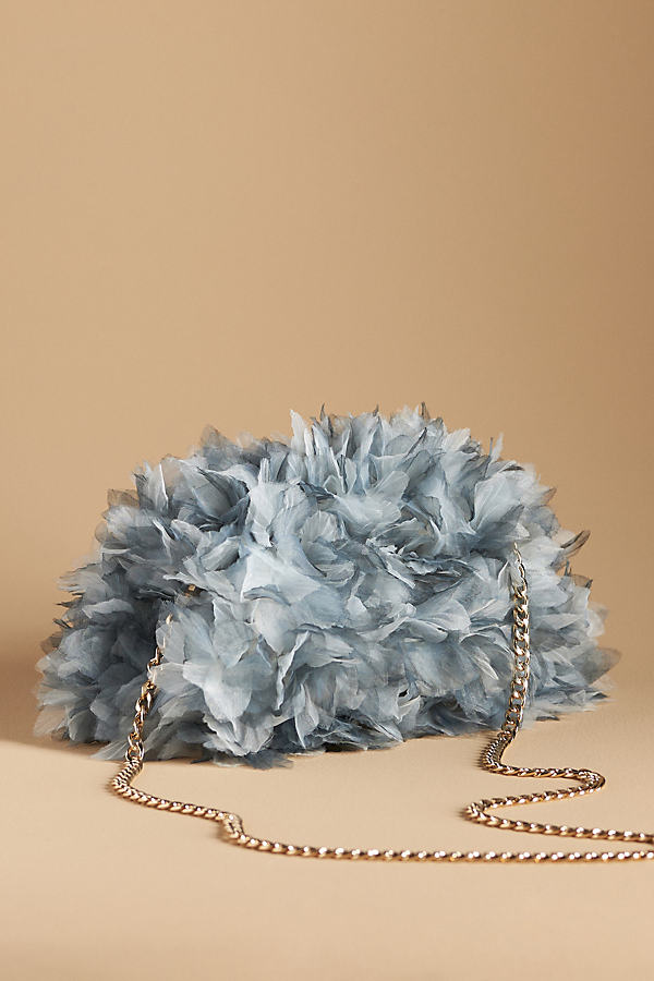 Maeve The Frankie Mini Clutch: Pop Floral Edition In Black