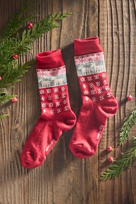 Nordic Reindeer Socks