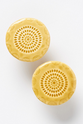 Old Havana Ceramic Knobs, Set of 2
