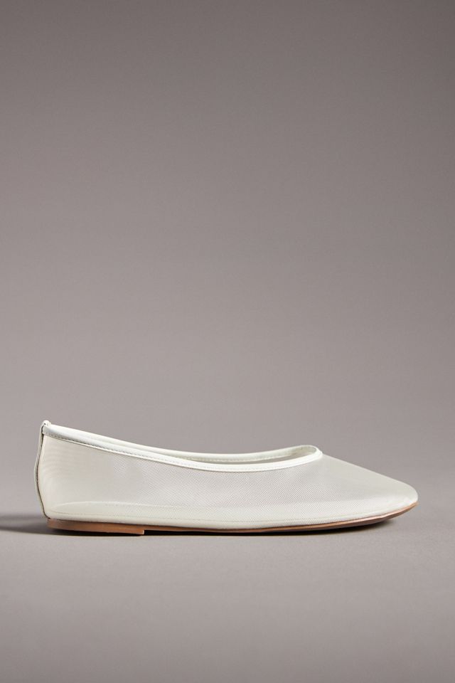 By Anthropologie Mesh Ballet Flats #1