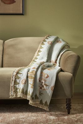 Floral Throw Blanket -  Canada
