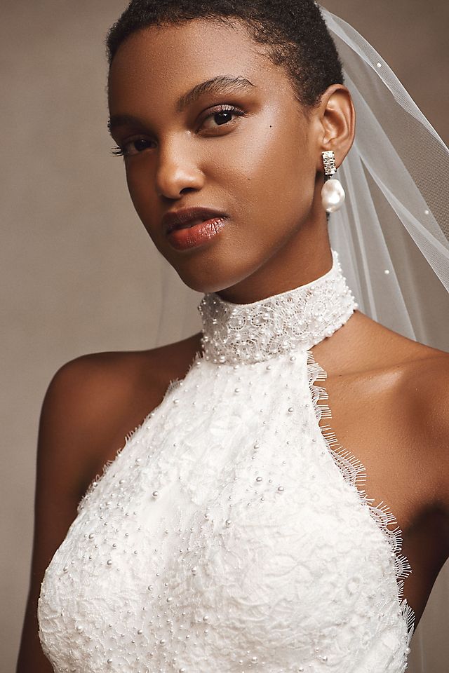 halter wedding dress Satin A-line Criss Straps Dresses MW873 Classic Sleeveless Halter Wedding Dresses