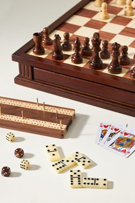 Lucite Backgammon Game Set