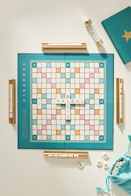 Shagreen Scrabble Set