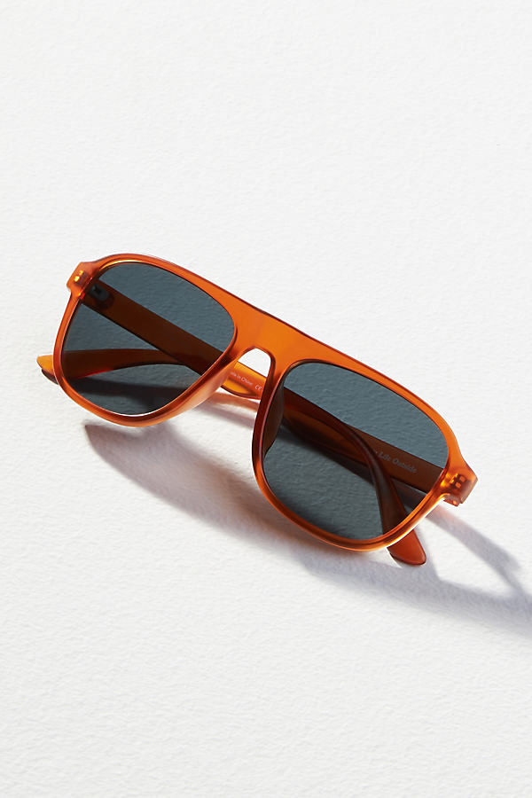 Sunski Shoreline Polarized Sunglasses In Brown