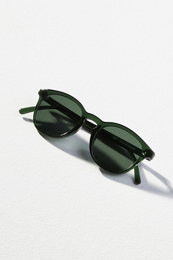 Sunski Yuba Polarized Sunglasses In Green