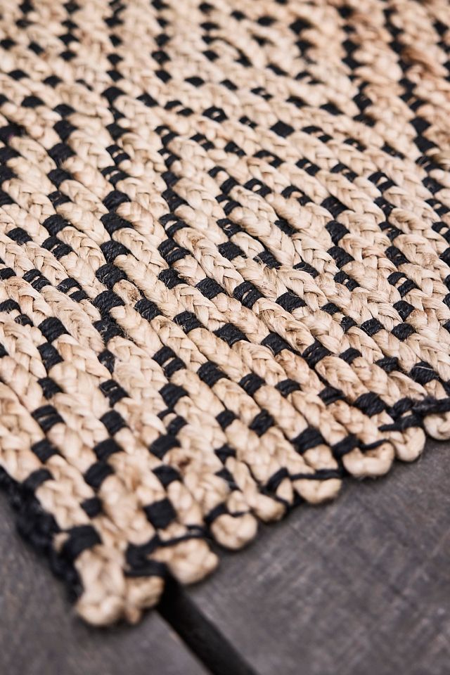 Diamond Jute Doormat #1