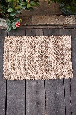 Terrain Diamond Jute Doormat In Neutral