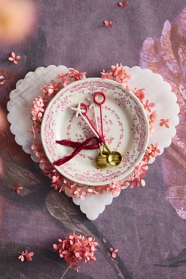 Pink Floral Side Plate | AnthroHome